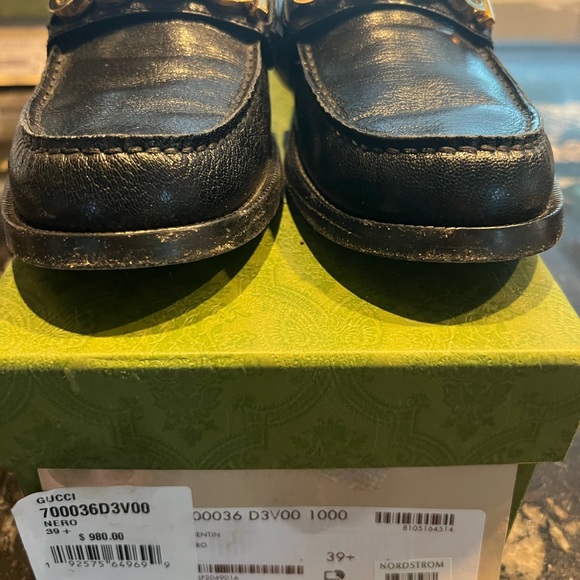 Authentic Gucci Cara Logo Moccasin Loafer - Picture 7 of 10